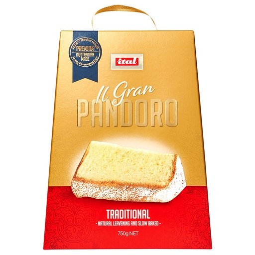 [ITAPANTRA750] ital pandoro gold traditional (box) 750g*(6) [B][SI-G.PAND.R]