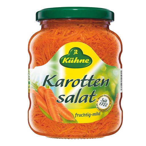 [KUHCARSAL370] kuhne 44370 carrot salad 370ml x 10 [B]