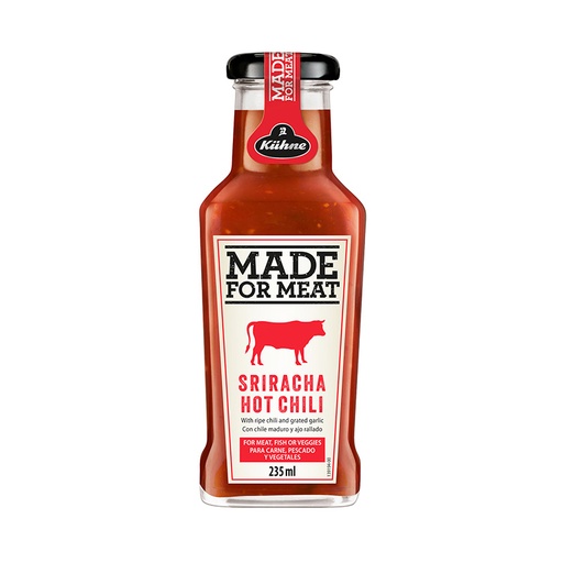 [KUHSRIHOTCHI235] kuhne 37902 MFM sriracha chilli 8 x 235ml[B]