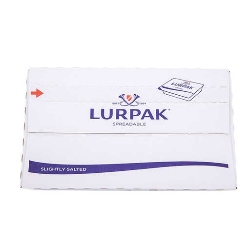 [LURBUTPOR] lurpak butter portions 100 x 8g (6) [B]