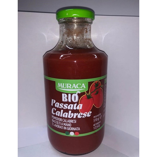 [MURPASORG500] muraca passata di pomodoro organic sauce 6 x 500ml [B]