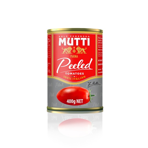 [MUTPEE400] mutti peeled tomatoes 12 x 400g [B]