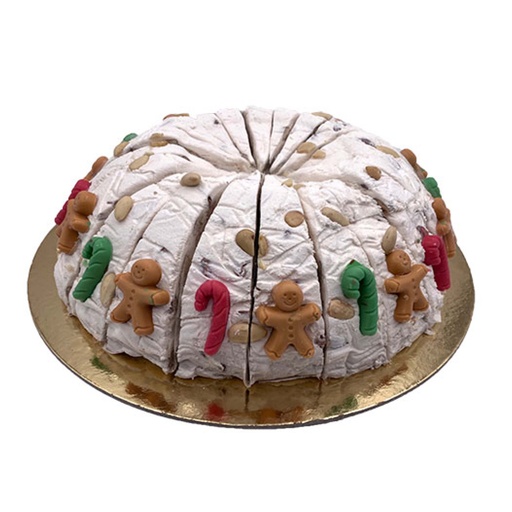 [DOLTORCAK3.5] dolciaria sara morbidosa roma round torrone cake - almond christmas 20 x170g [B]