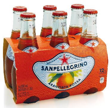 [SANPELARAROS] san pellegrino ARANCIATA ROSSA 200ML X 24