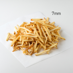 [CHIPS_STEALTH7MM] 7MM SKIN ON  COATED FRIES 6 X 2KG