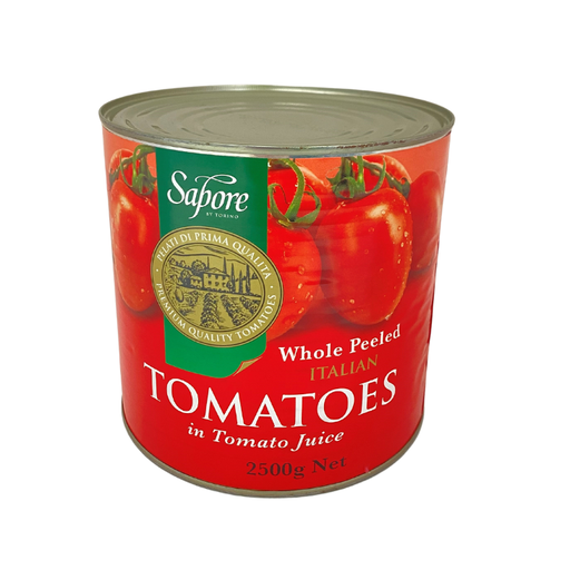 [SAPPEETOM2.5] ITALIAN PEELED TOMATOES 2500GM x 6 [B]