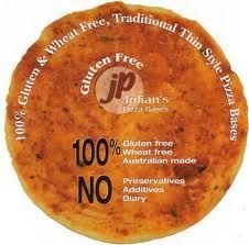 [PIZZABASE-GF-12] JULIAN'S GLUTEN FREE BASES 12" X 15