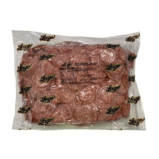 [LAGO_354] LAGO SLICED HOT PEPPERONI SALAMI 2.5KG