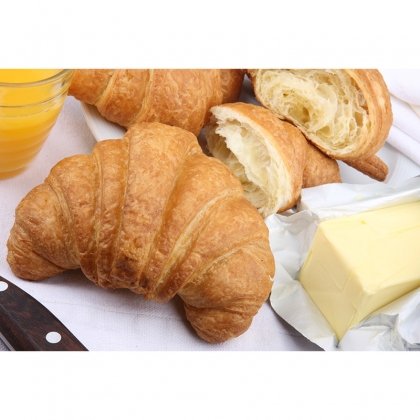 [BM-12639] LARGE FULLY BAKED BUTTER CROISSANT 95GM X 40