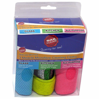 [MICROFIBRE3PACK] MICROFIBRE CLOTH X 3