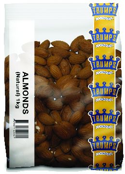 [ALMOND/WHOLE] NATURAL WHOLE ALMOND 1KG