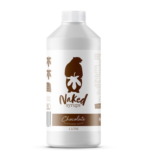 [NKDTP_CHOC] Naked Chocolate Dessert Sauce 1Lt