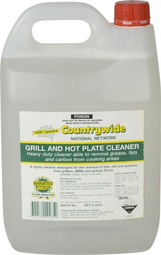 [GRILLCLEAN5] OVEN & GRILL CLEANER 5LT