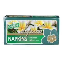 [NAPKIN/2PLYGREEN] PINE GREEN LUNCH NAPKIN X 1000