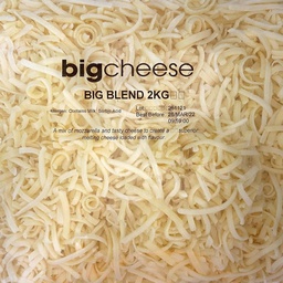 [BCBLCH2KG] P3 Big Blend Shredded Cheese 2kg