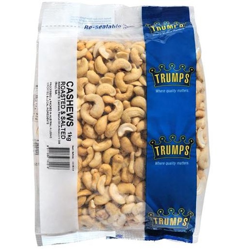 [CASHEWS_ROASTED] ROASTED & SALTED CASHEWS 1KG