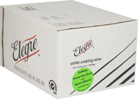 [ELEWINWHICOO15] WHITE COOKING WINE 15LT